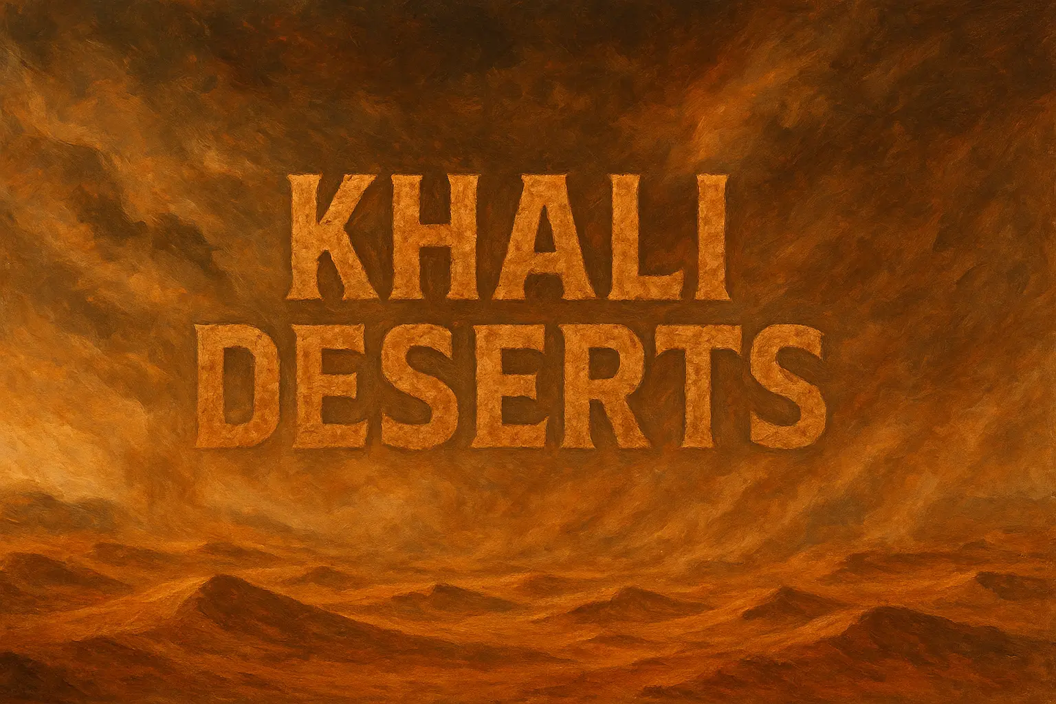 Khali Deserts (V2)